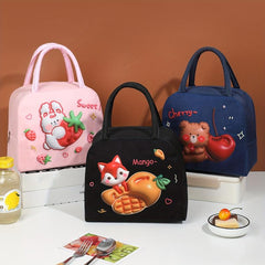 3D Animal Insulated Lunch Bag Aluminum Foil Lunch Box