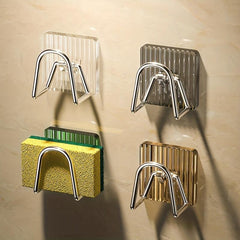Punch Hook Kitchen Wall Hanging Water Filter Rack Sponge Rack Sink Drainage Rack