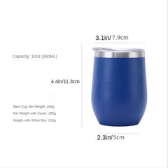12oz Stainless Steel Thermal Cup Vacuum Insulated Egg Cup