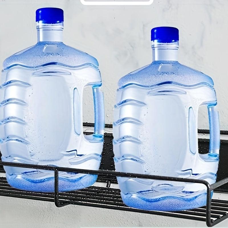 4pcs Refrigerator Side Rack Seasoning Bottle Spice Racks Wall Mount Metal