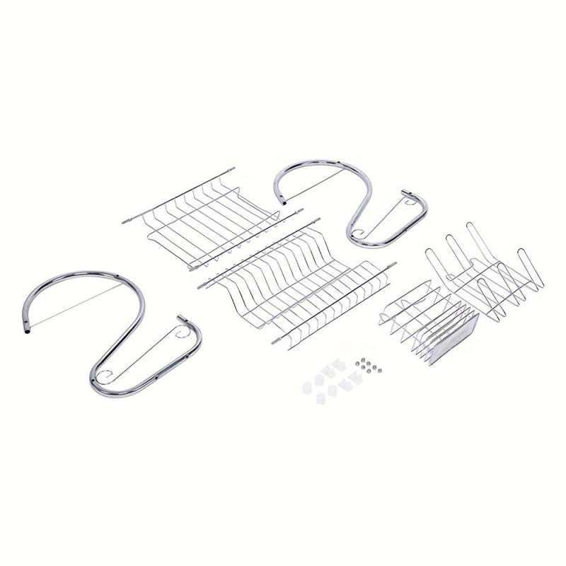 2-Layer Dish Bowl Rack for Household Storage
