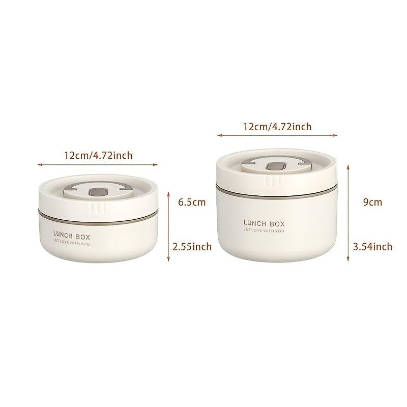 Stainless Steel Insulated Lunch Box Set - Leakproof and Portable