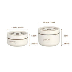 Stainless Steel Insulated Lunch Box Set - Leakproof and Portable