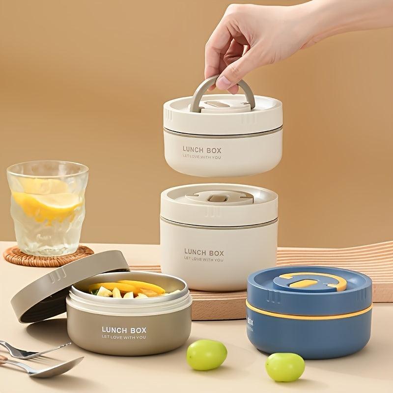 Stainless Steel Insulated Lunch Box Set - Leakproof and Portable