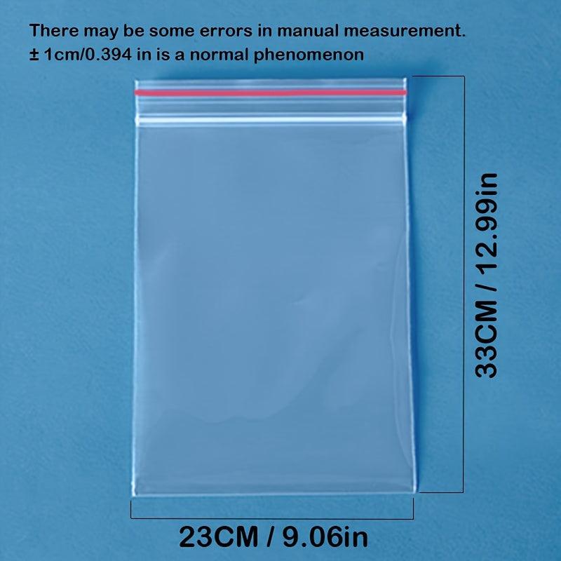 100pcs Reusable Zipper Bags Moisture-proof Waterproof Anti-fouling Dust Bag