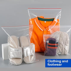 100pcs Reusable Zipper Bags Moisture-proof Waterproof Anti-fouling Dust Bag