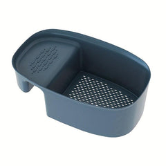 Hangable Kitchen Sink Drainer Basket with Filter Separation