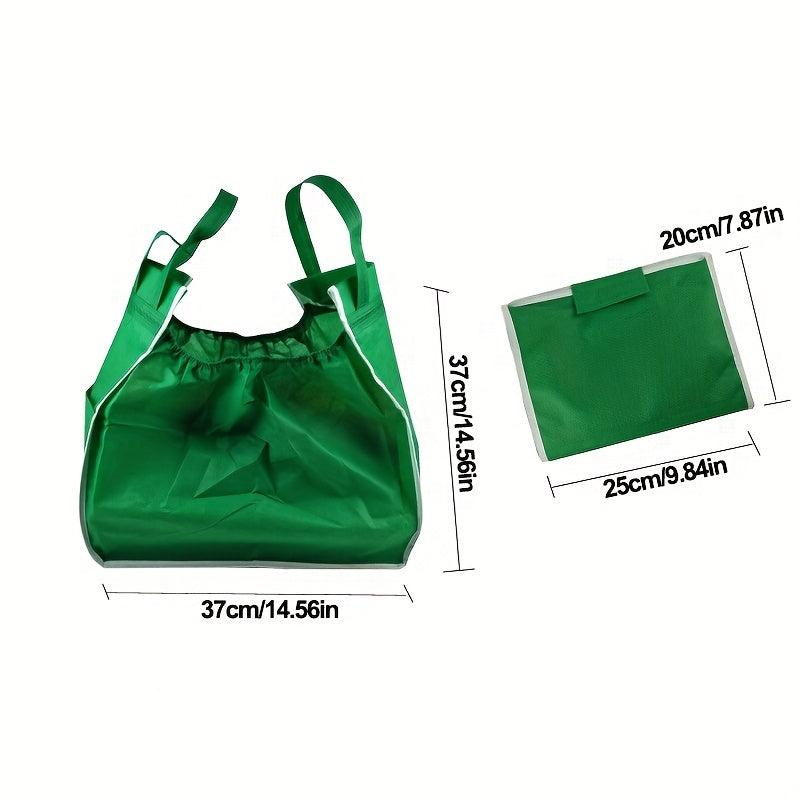 Reusable Shopping Cart Bag Foldable Non Woven Portable Tote for Daily Use
