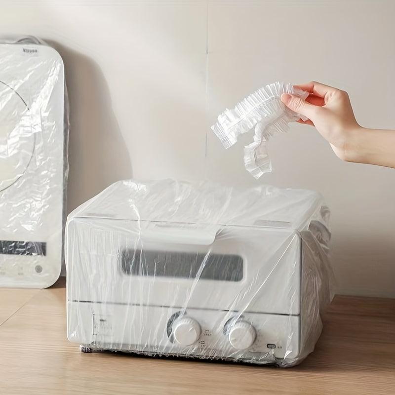 10pcs Multifunctional PE Dust Cover for Rice Cooker Air Fryer Microwave