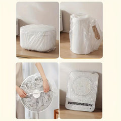 10pcs Multifunctional PE Dust Cover for Rice Cooker Air Fryer Microwave