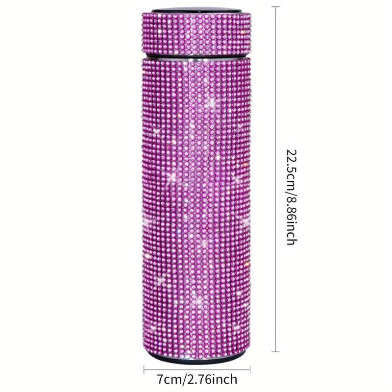 Smart Artificial Diamond Tea Cup with Filter 500ml