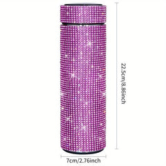 Smart Artificial Diamond Tea Cup with Filter 500ml