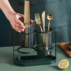 Wall Mounted Chopsticks Rack for Kitchen Utensils Organization