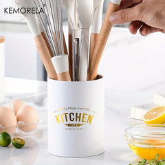 Kitchen Storage Bucket with Chopsticks Tube and Water Filter