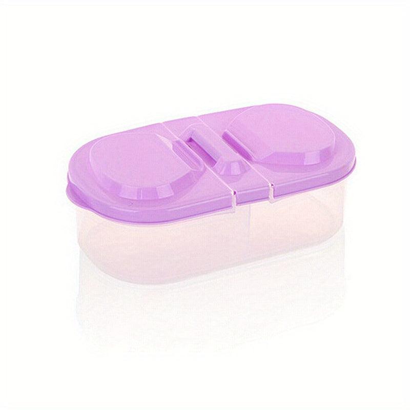 Transparent Crisper Box for Fruits & Veggies with Sealed Lid