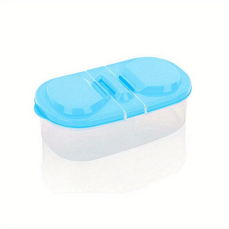 Transparent Crisper Box for Fruits & Veggies with Sealed Lid