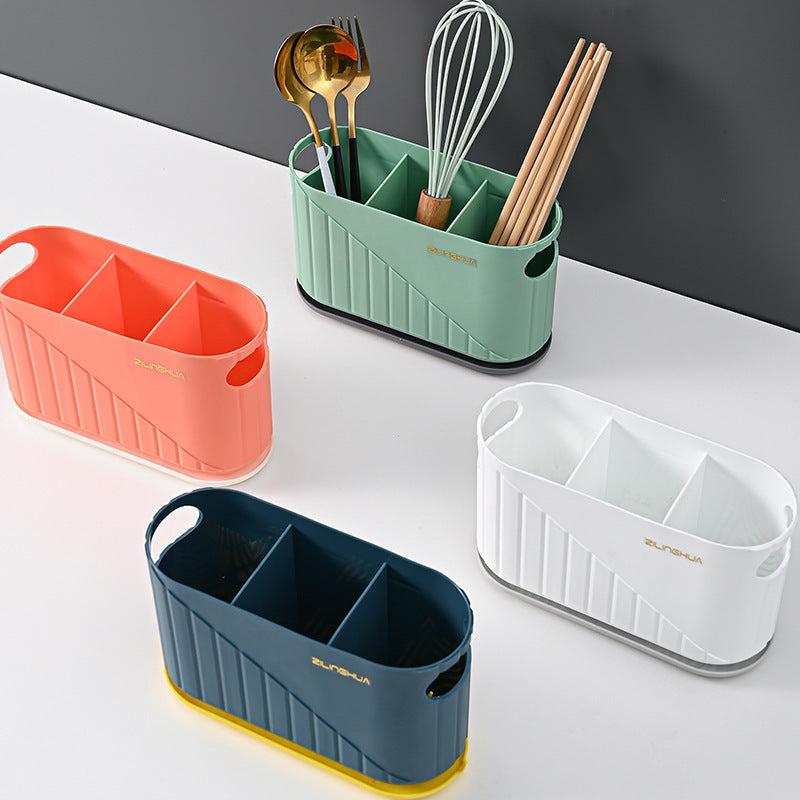 Kitchen Cutlery Storage Rack Spoon Fork Holder