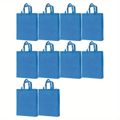 10pcs Reusable Shopping Bags Non Woven Storage Supermarket Clothing