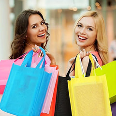 10pcs Reusable Shopping Bags Non Woven Storage Supermarket Clothing