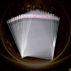 100pcs OPP Transparent Self Sealing Bags Packaging