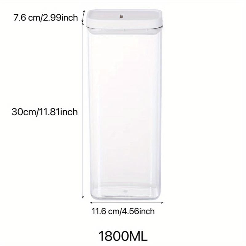 1pc Food Storage Box Sealed Food Preservation Plastic Container