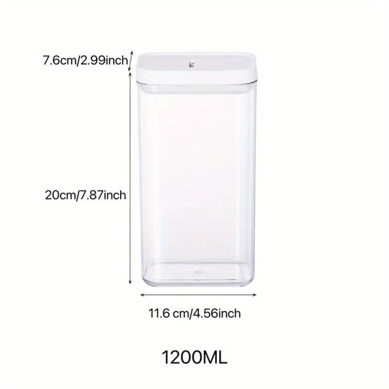 1pc Food Storage Box Sealed Food Preservation Plastic Container