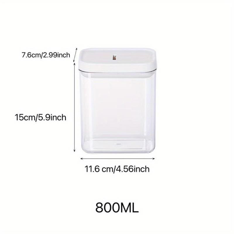 1pc Food Storage Box Sealed Food Preservation Plastic Container