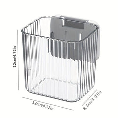Wall Mounted Hanging Basket For Kitchen Refrigerator Side Door Pantry Toilets