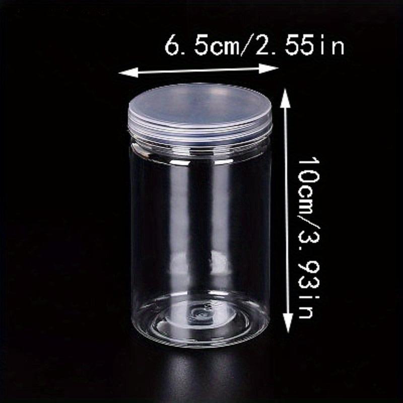 1pc Food Sealed Jar Plastic Bottle Biscuit Packaging Box Large Storage