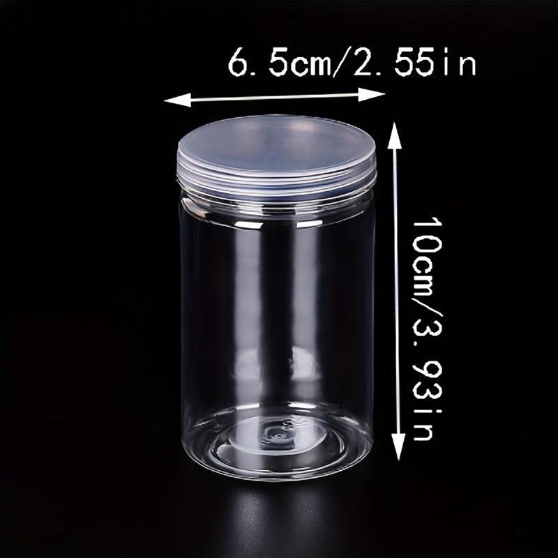 1pc Food Sealed Jar Plastic Bottle Biscuit Packaging Box Large Storage