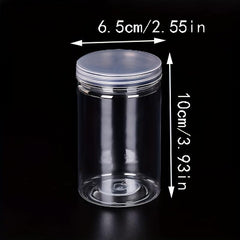 1pc Food Sealed Jar Plastic Bottle Biscuit Packaging Box Large Storage