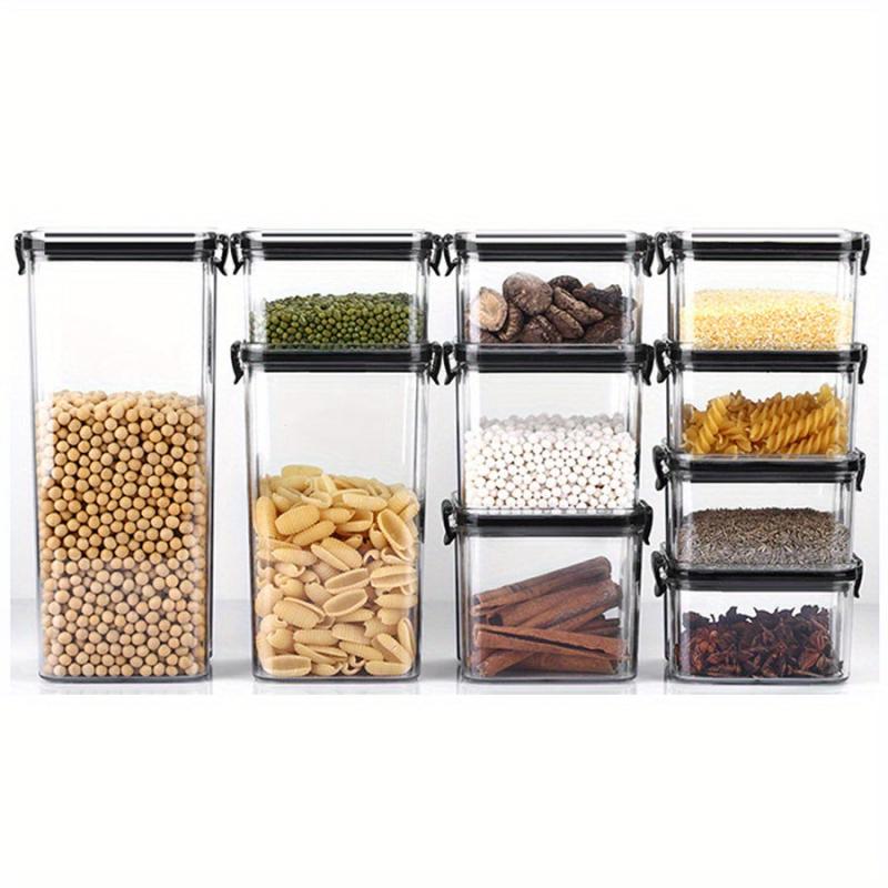 12pcs Food Storage Container Candy Jars With Lids Biscuit Tea Can