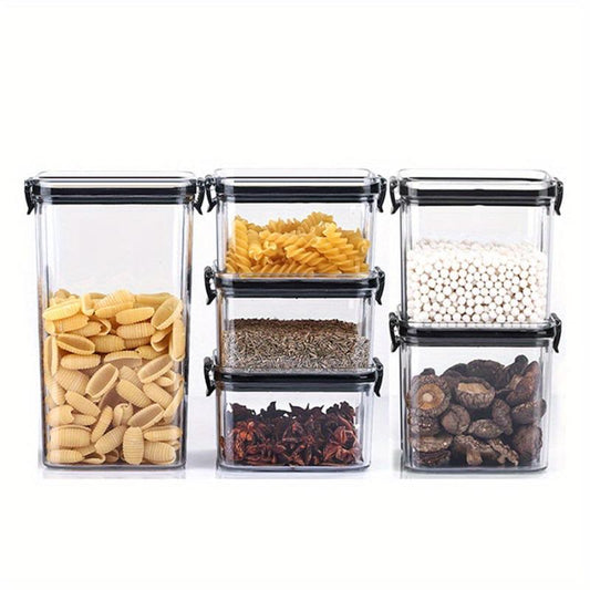 12pcs Food Storage Container Candy Jars With Lids Biscuit Tea Can