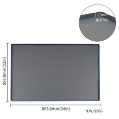 86x55cm Silicone Under Sink Mat Waterproof Shelf Liner Organizer Tray