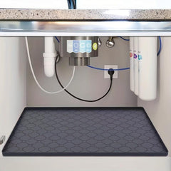 86x55cm Silicone Under Sink Mat Waterproof Shelf Liner Organizer Tray