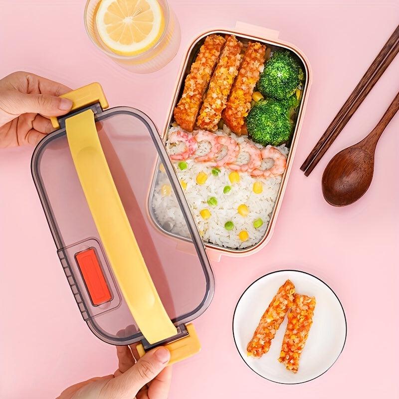 Stainless Steel Insulated Bento Box Lunch Container Leakproof Salad Stackable