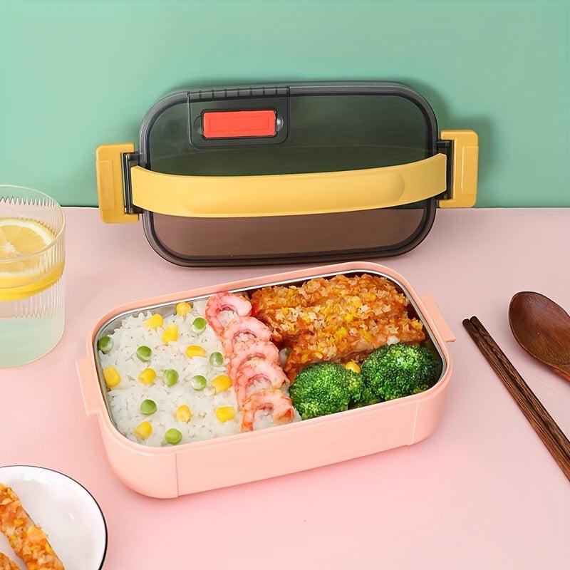 Stainless Steel Insulated Bento Box Lunch Container Leakproof Salad Stackable