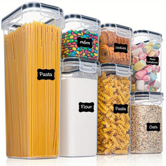 Kitchen Refrigerator Crisper Microwave Safe 8pcs Set Lunch Box