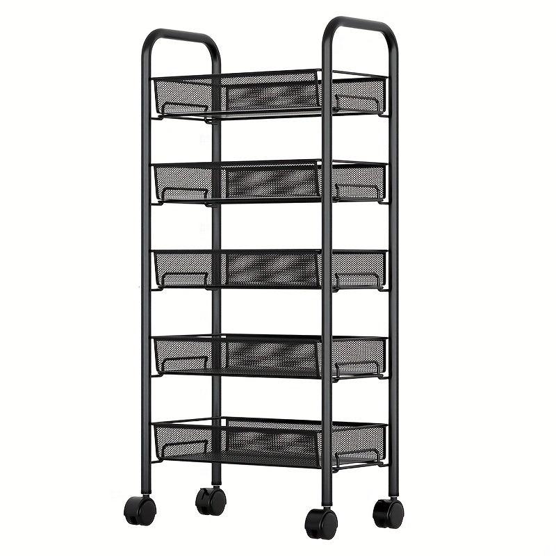 Small Stroller Storage Rack Floor Shelf Bathroom Corner Storage Rack