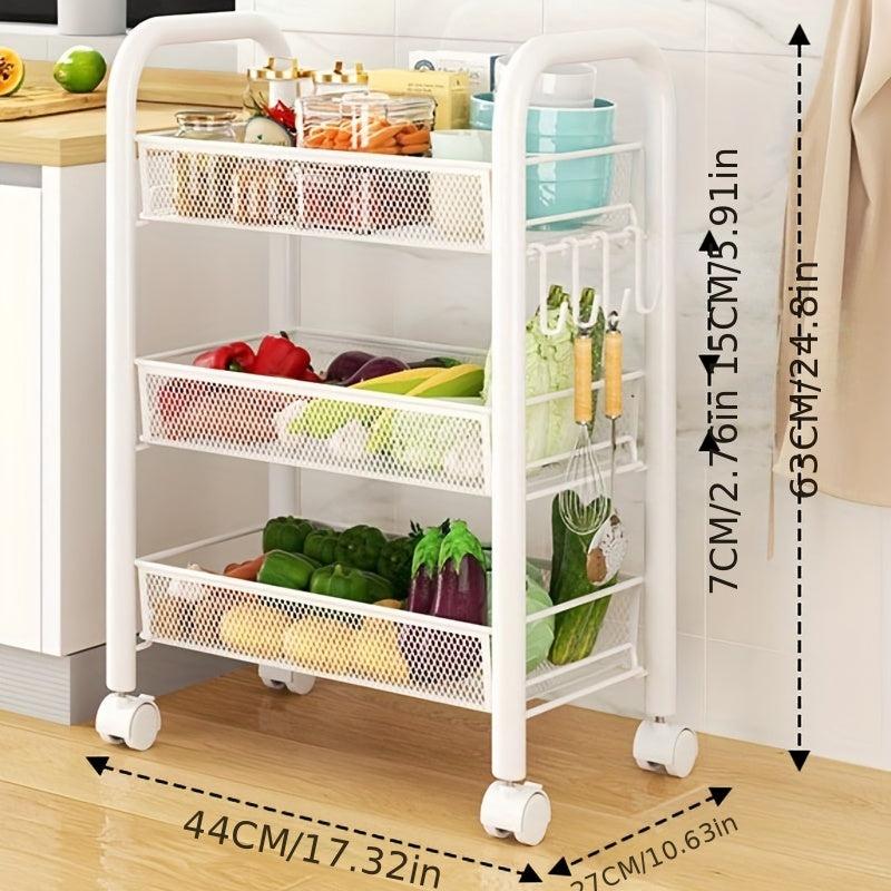 Small Stroller Storage Rack Floor Shelf Bathroom Corner Storage Rack