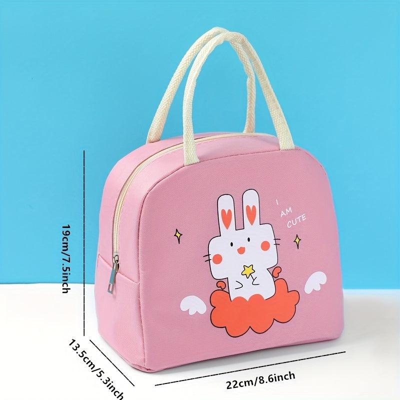 Cartoon Lunch Bag for Camping Picnic Beach, Essential for Teenagers