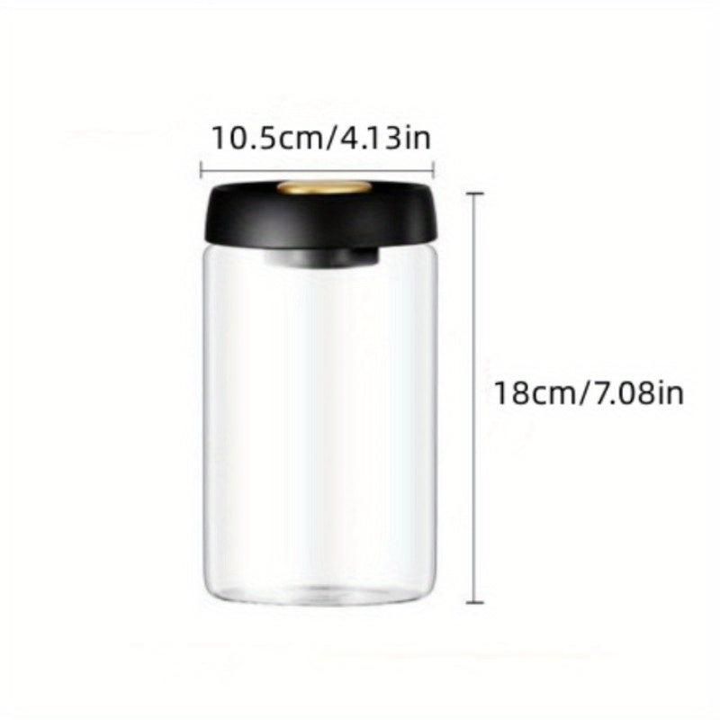 Airtight Food Storage Containers Coffee Canister Beans Tea Sugar
