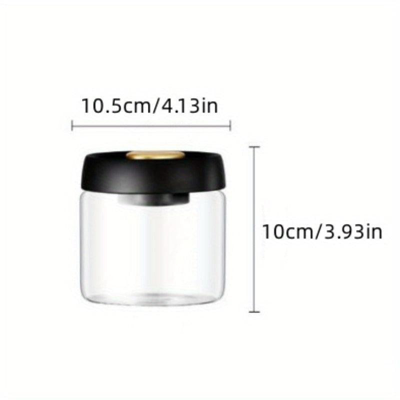 Airtight Food Storage Containers Coffee Canister Beans Tea Sugar