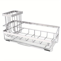 Sponge Holder Kitchen Sink Drain Rack Sink Storage Rack