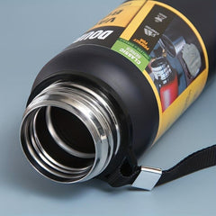 1pc Sports Vacuum Flask Stainless Steel Vacuum Cup Hot Cold Drinks