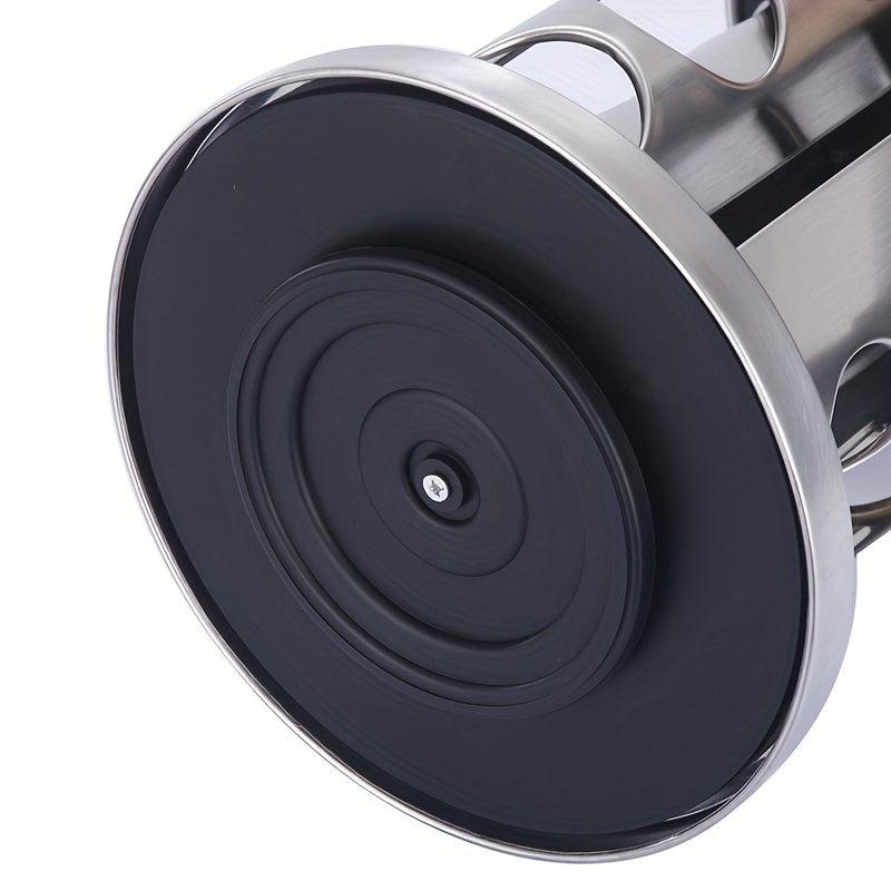 Stainless Steel Rotating Spice Rack for Countertop 16 Jars