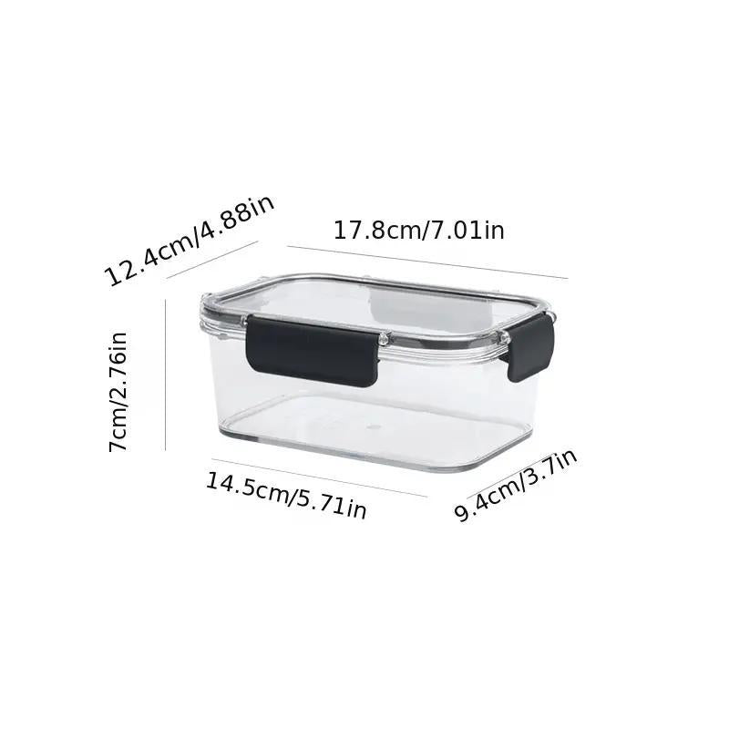 Leak-proof Food Storage Container with Lid for Kitchen Organization