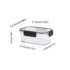 Leak-proof Food Storage Container with Lid for Kitchen Organization
