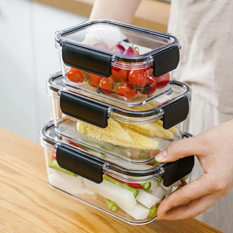 Leak-proof Food Storage Container with Lid for Kitchen Organization
