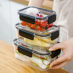 Leak-proof Food Storage Container with Lid for Kitchen Organization